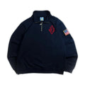 Y2K Retro Quarterzip Pullover Hoodie JEE Embroidery Pattern Sweatshirt American Vintage Casual Streetwear Men Oversized Coat - Image 6